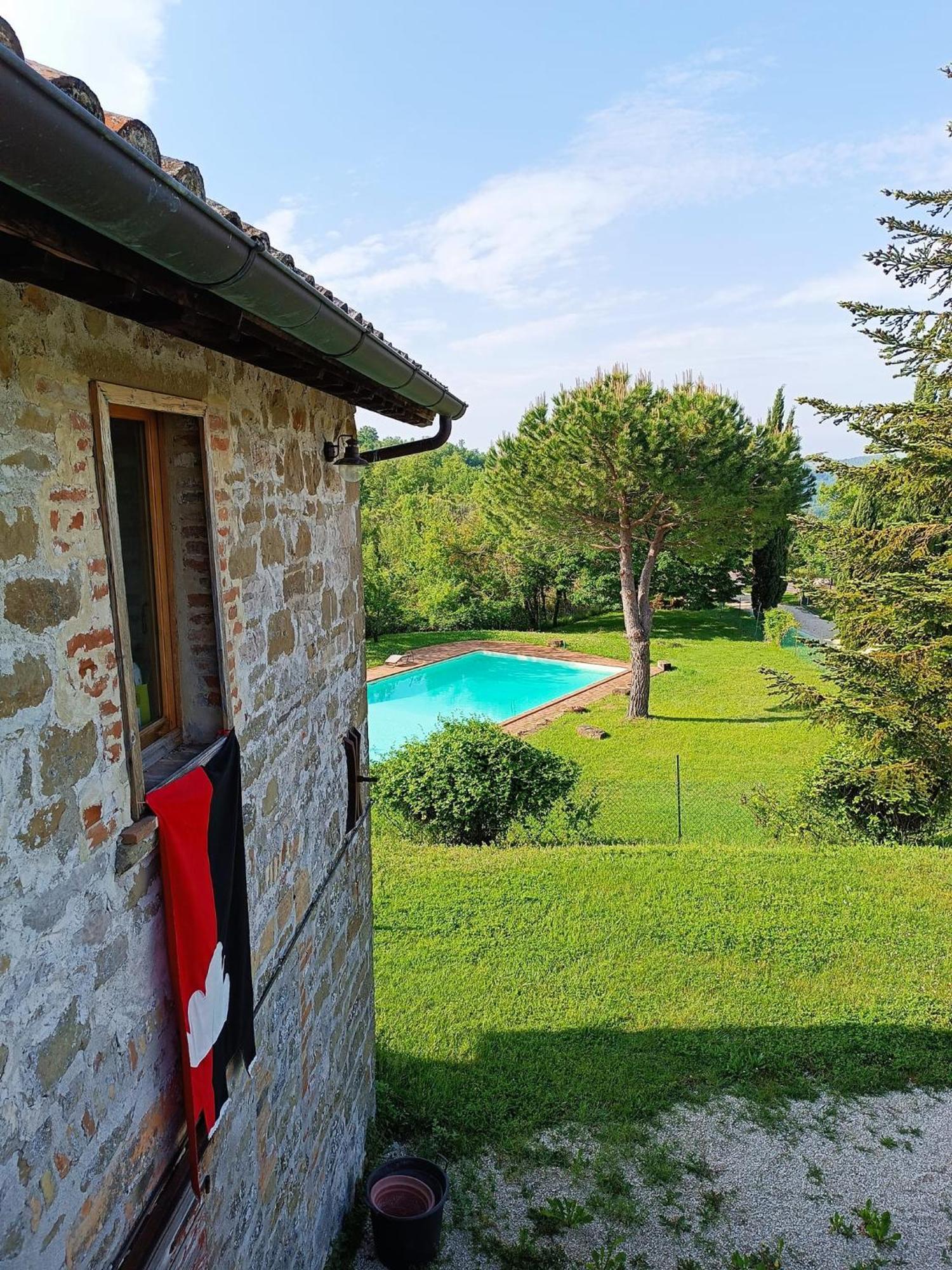 La Brocca Di Valdichiascio Villa Gubbio Exteriör bild