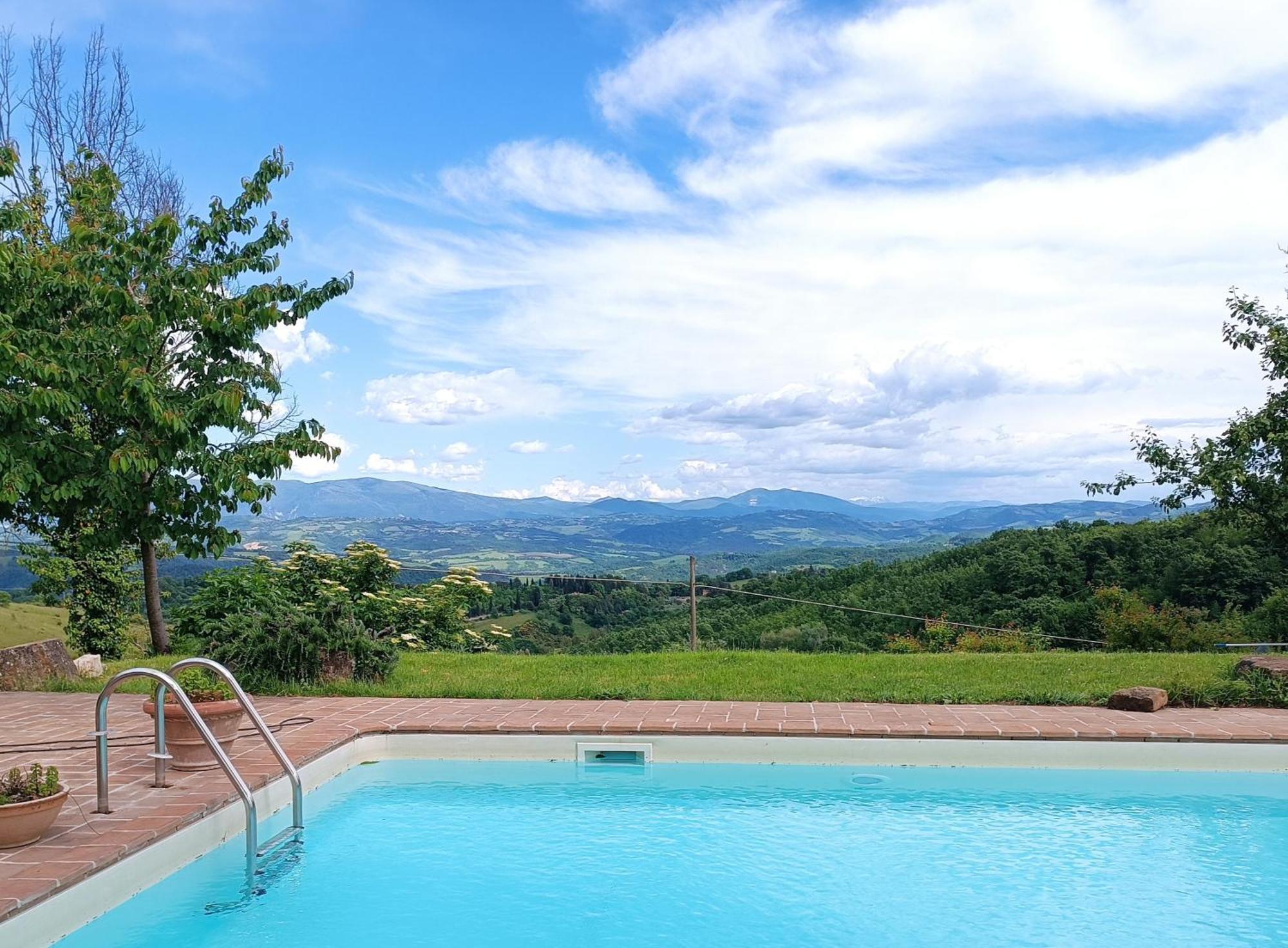 La Brocca Di Valdichiascio Villa Gubbio Exteriör bild
